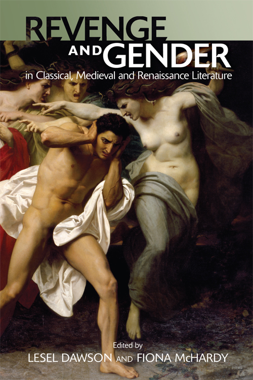 Cover of 'Revenge and Gender in Classical, Medieval and Renaissance Literature'